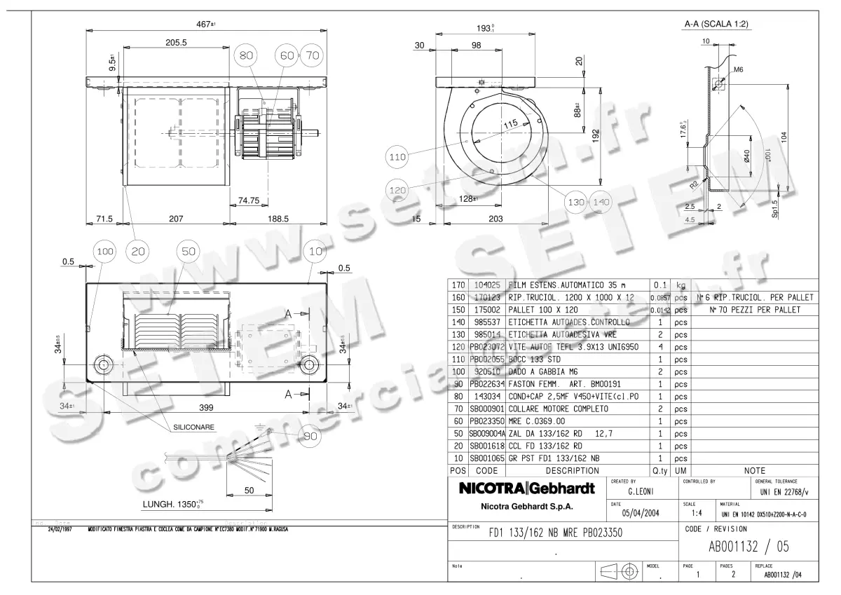 4624008003-GMV NICOTRA GEBHARDT FD1.133/162NB MRE PB023350 *AB001132*