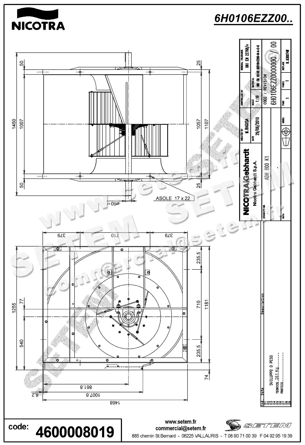 4624008019-VENTILATEUR NICOTRA GEBHARDT ADH800K1 *6H0106EZZ0000000* 2
