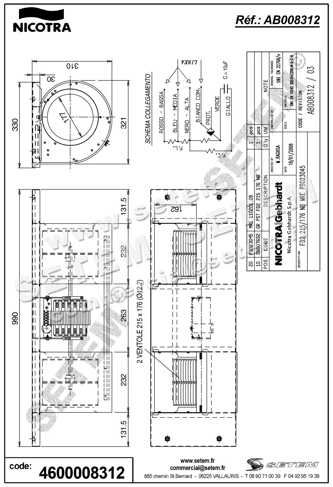 4624008312-GMV NICOTRA GEBHARDT FD2.215/176NB MRE PB023045 *AB008312* 2