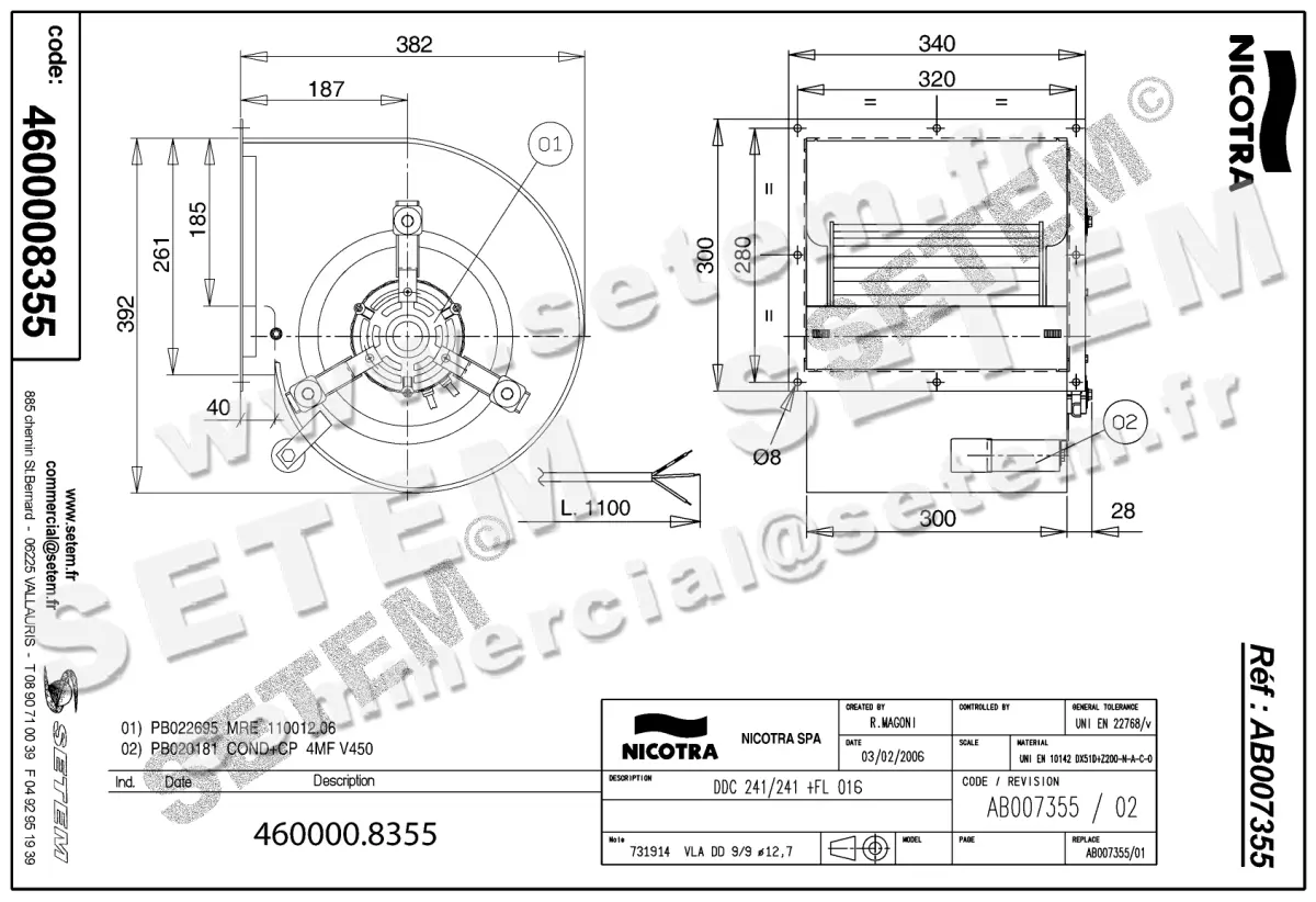 4624008355-VENTILATEUR NICOTRA GEBHARDT DDC241/241 123W 6P M230V 1V PB022695 +BR *AB007355* 2
