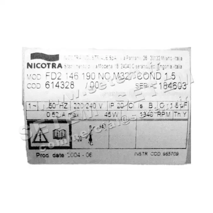 4624008500-GMV NICOTRA GEBHARDT FD2.146/190NC M327 *614328*