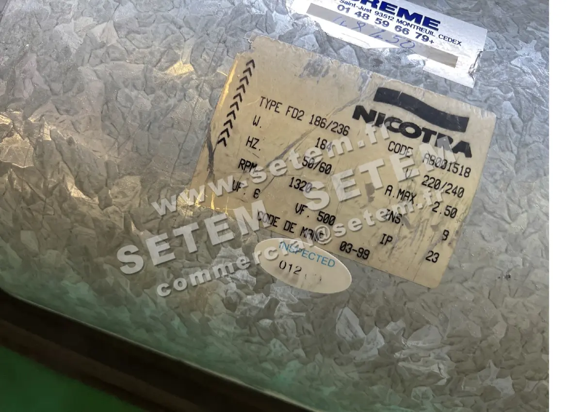 4624008518-GMV NICOTRA GEBHARDT DPA186/236 FD2.186/236NC PB024030 *AB001518* 3