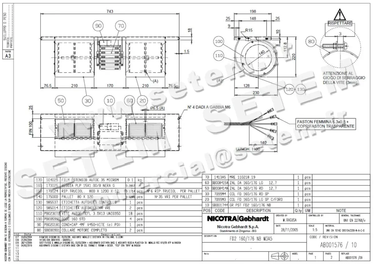 4624008676-GMV NICOTRA GEBHARDT DPA160/176NB M3A5 "38040068.001" *AB001576*