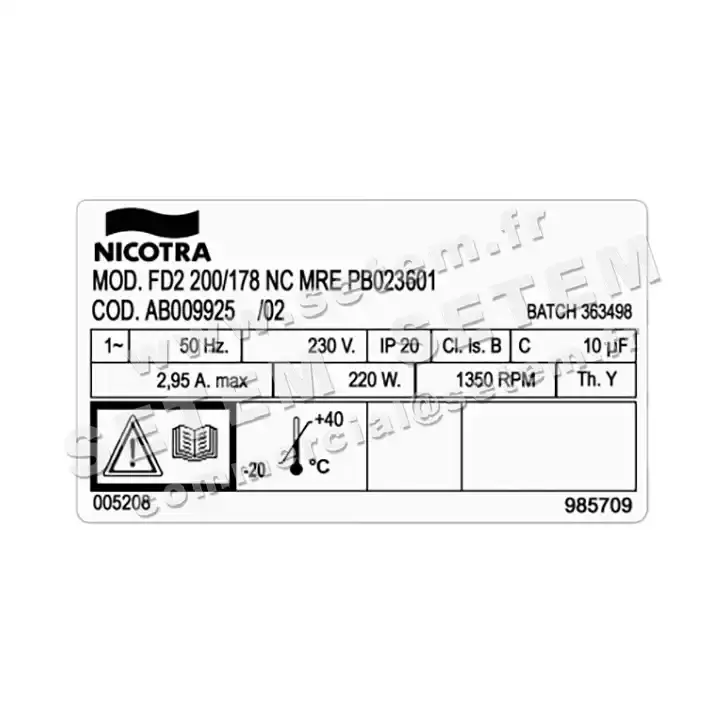 4624008925-GMV NICOTRA GEBHARDT FD2.200/178NC MRE PB023601 *AB009925/02* 3