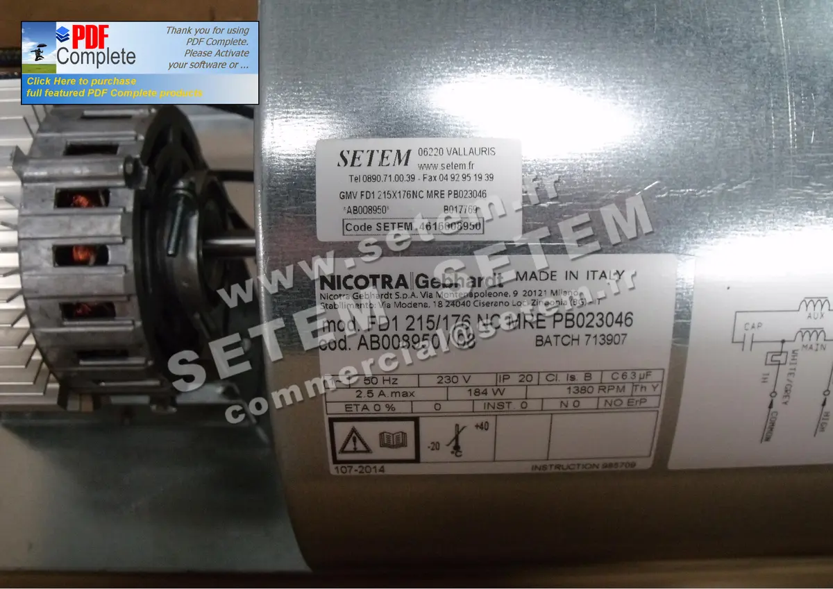 4624008950-GMV NICOTRA GEBHARDT FD1.215/176NC MRE PB023046 *AB008950* 4