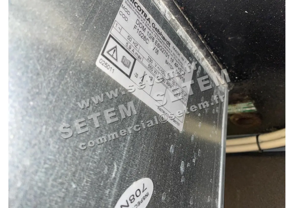 4624009024-VENTILATEUR NICOTRA GEBHARDT DDM10/8 550W 4P M230V 3V E6G2701 +BB *F1028C*