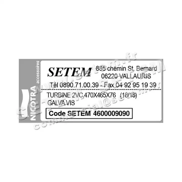 4624009090-TURBINE NICOTRA GEBHARDT 2VC.470X465X76 3