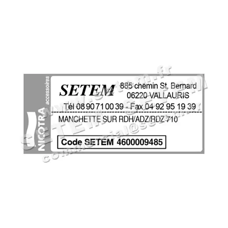 4624009485-MANCHETTE NICOTRA GEBHARDT SUR ADH.E/RDH.E/RDA.E TAILLE 710 2