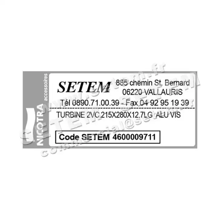 4624009711-TURBINE NICOTRA GEBHARDT 2VC.215X280X12.7LG 3