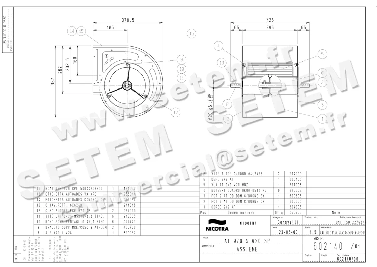 4624500267-VENTILATEUR NICOTRA AT10/10S *602141*