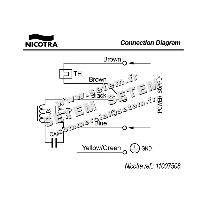 4624500481-CAISSON NICOTRA CF250 300W 4P M230V 1V M9F4 *607022* 4