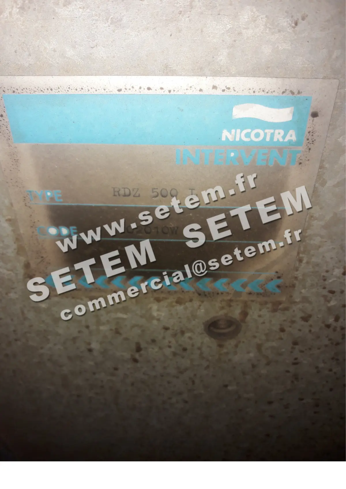 4624501094-VENTILATEUR NICOTRA RDZ500L *602010W* 2