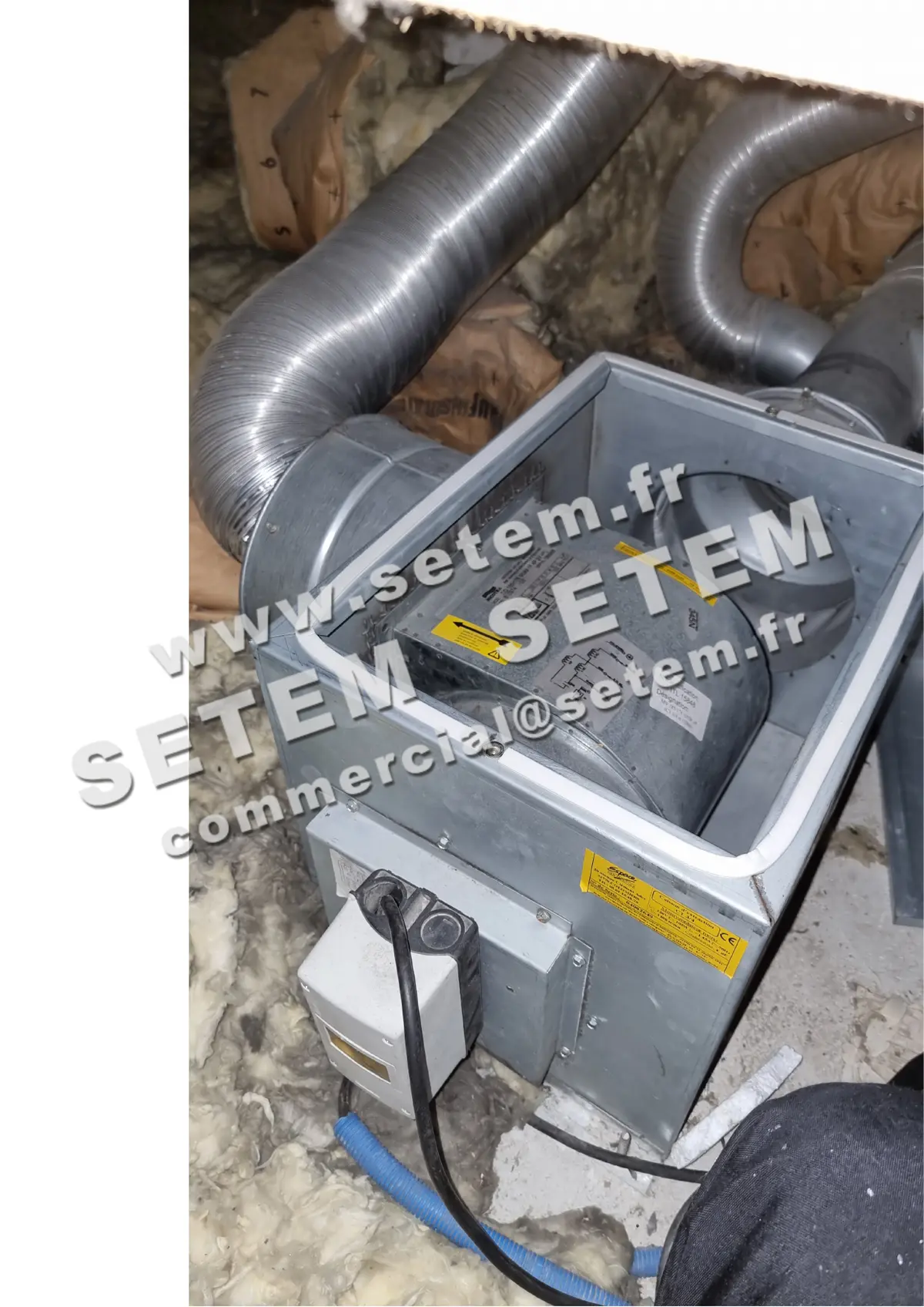 4624501103-VENTILATEUR NICOTRA DD185/176 105W 4P M230V 2V M049 +BR *610974*