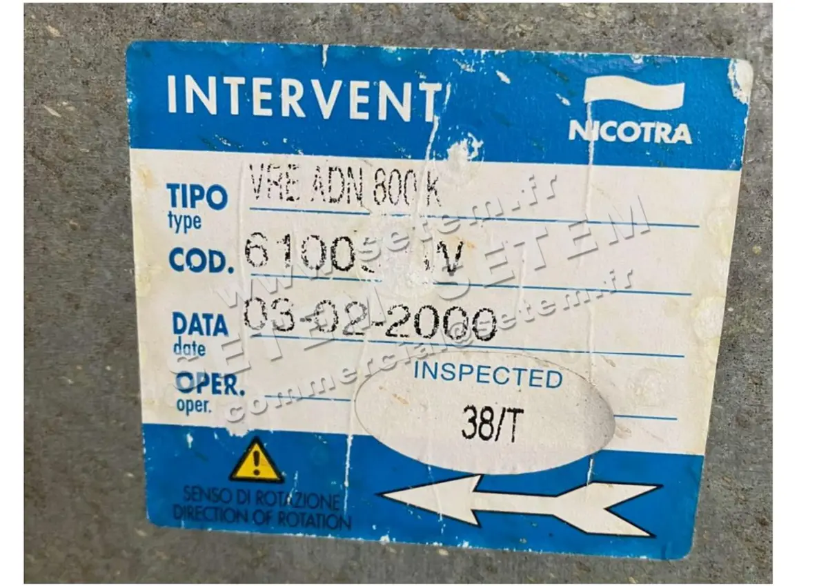 4624503407-VENTILATEUR NICOTRA VRE ADN800K *610054W*