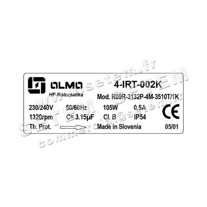 4900007109-VENTILATEUR HF R09R.3132P.4M.3510T/1K *4IRT002K* 3