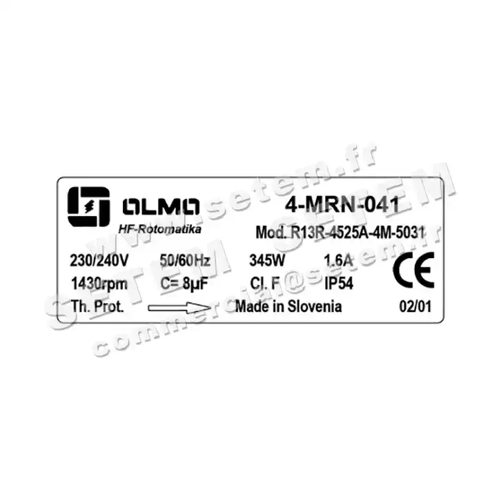 4900007152-VENTILATEUR HF R13R.4525A.4M.5031 *4MRN041* 3