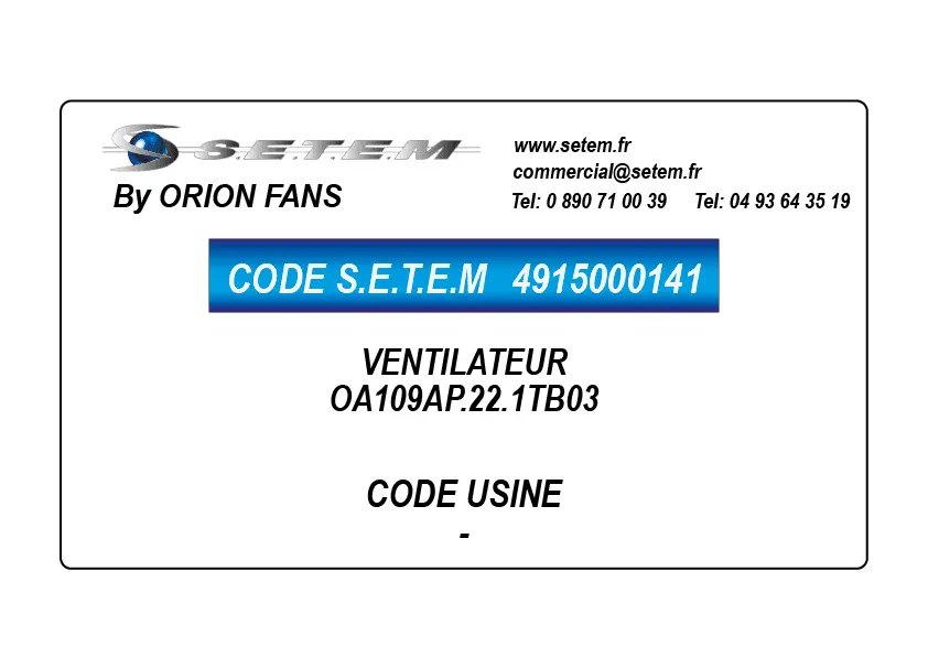 4915000141-VENTILATEUR ORION OA109AP.22.1TB03