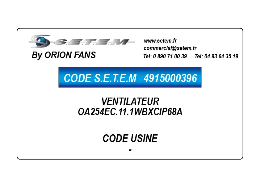 4915000396-VENTILATEUR ORION OA254EC.11.1WBXCIP68A