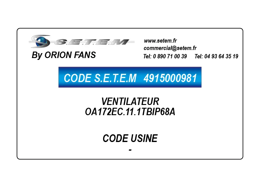 4915000981-VENTILATEUR ORION OA172EC.11.1TBIP68A