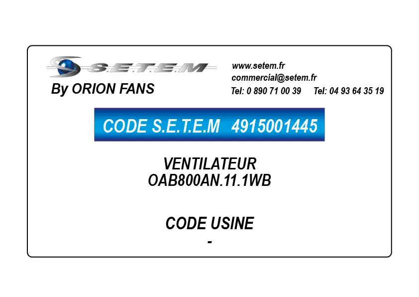 4915001445-VENTILATEUR ORION OAB800AN.11.1WB