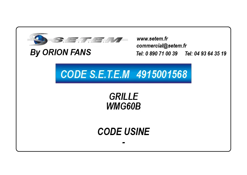 4915001568-GRILLE ORION WMG60B