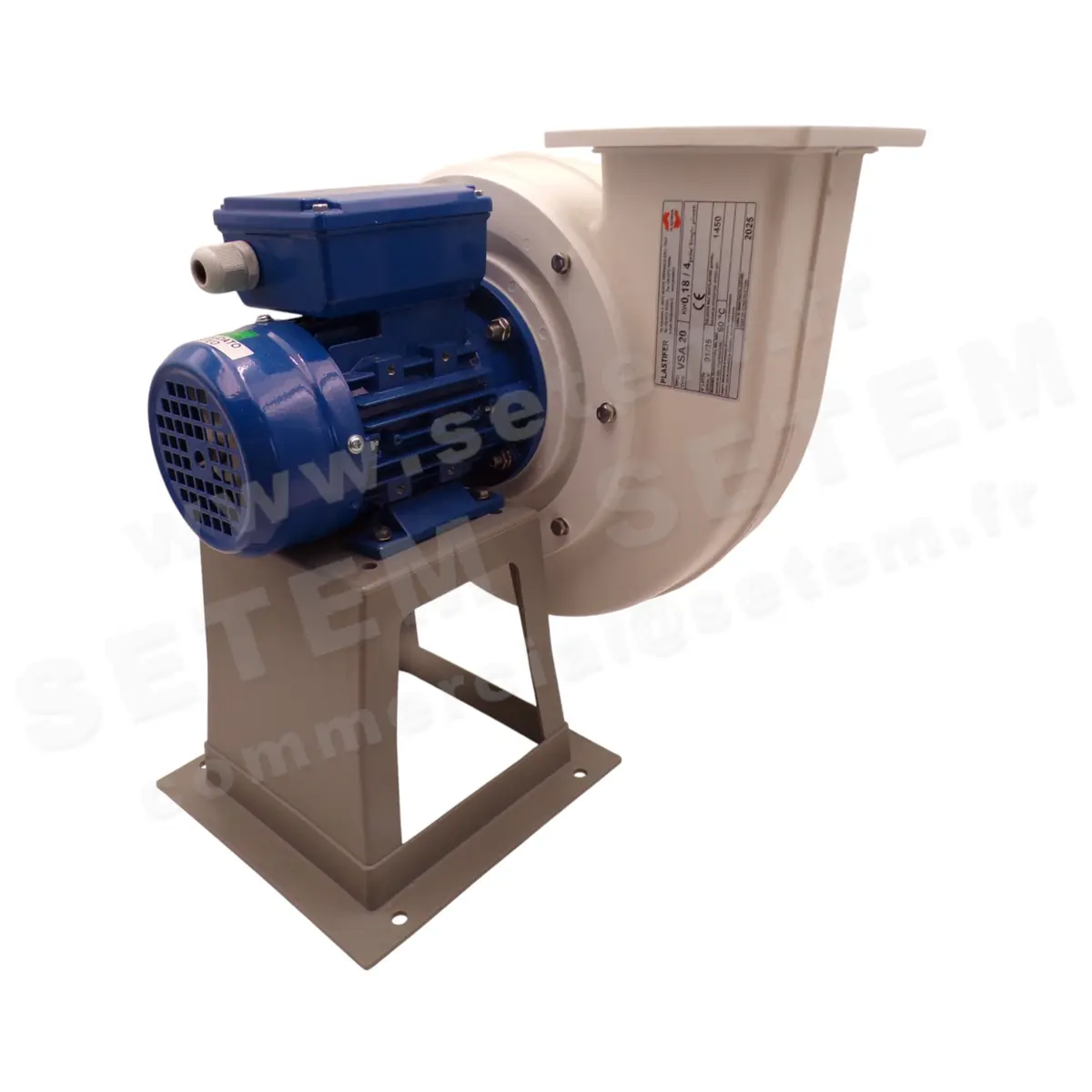 5179004200-VENTILATEUR PLASTIFER VSA20PP 0.18KW 4P M230V LG 0°