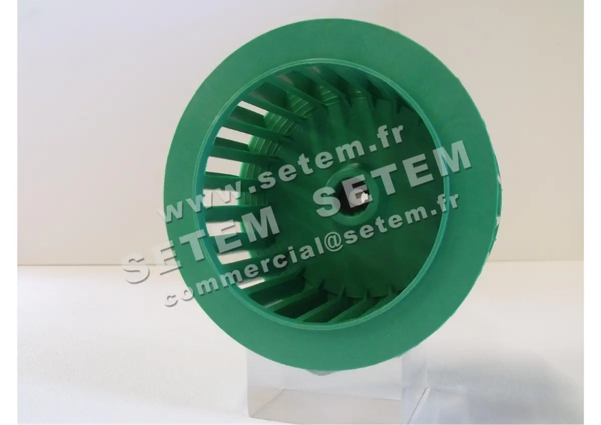 5179009000-TURBINE PLASTIFER 1VC.145X78X9RD POLYPROPYLENE VERT