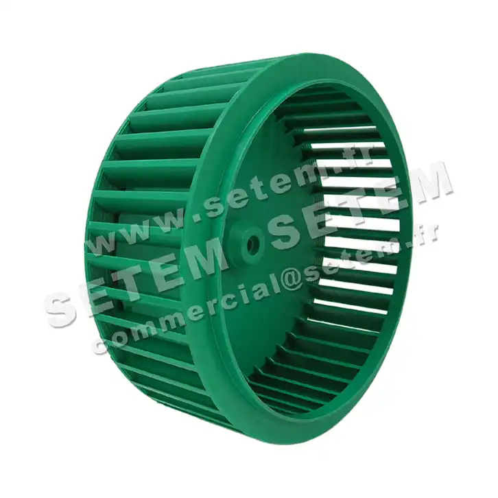 5179009012-TURBINE PLASTIFER 1VC.350X131X24RD POLYPROPYLENE VERT