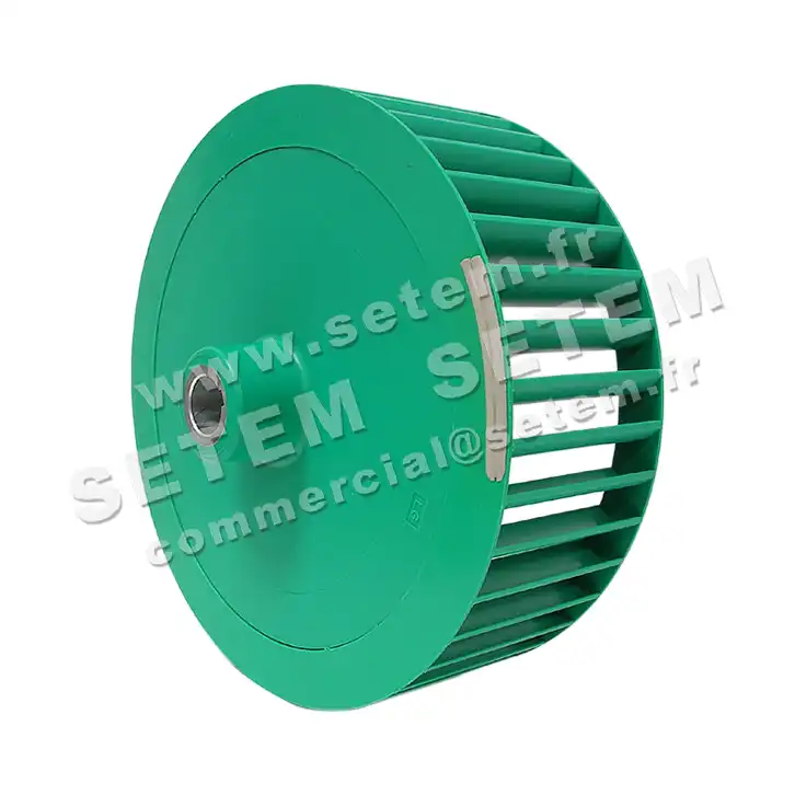 5179009014-TURBINE PLASTIFER 1VC.420X159X38RD POLYPROPYLENE VERT