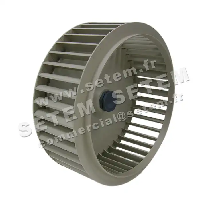 5179009015-TURBINE PLASTIFER 1VC.420X159X38LG POLYPROPYLENE GRIS