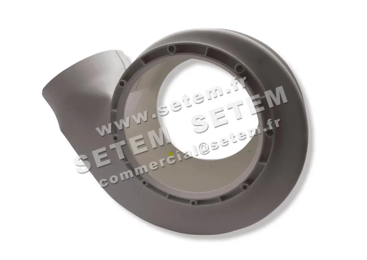 5179009038-VOLUTE SUR VSB23/VSM25 PP SORTIE D200MM PLASTIFER