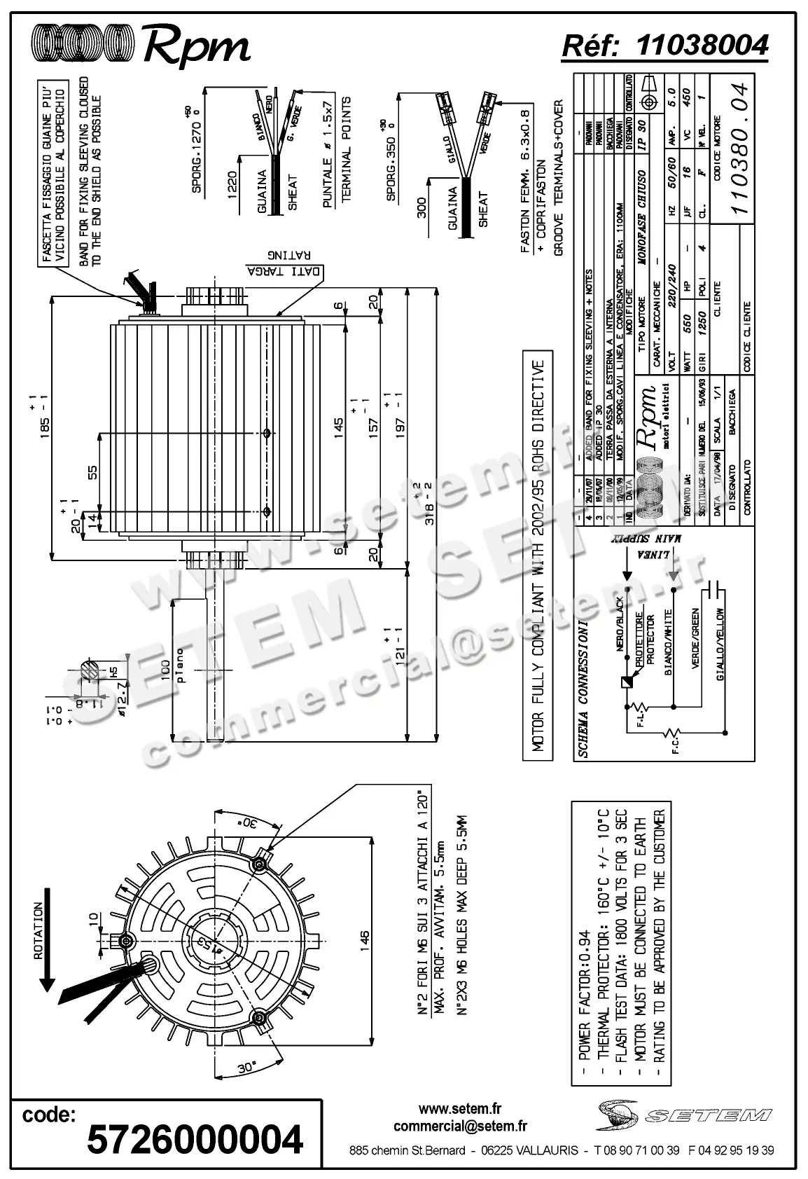 5726000004-MOTEUR RPM 11038004 2
