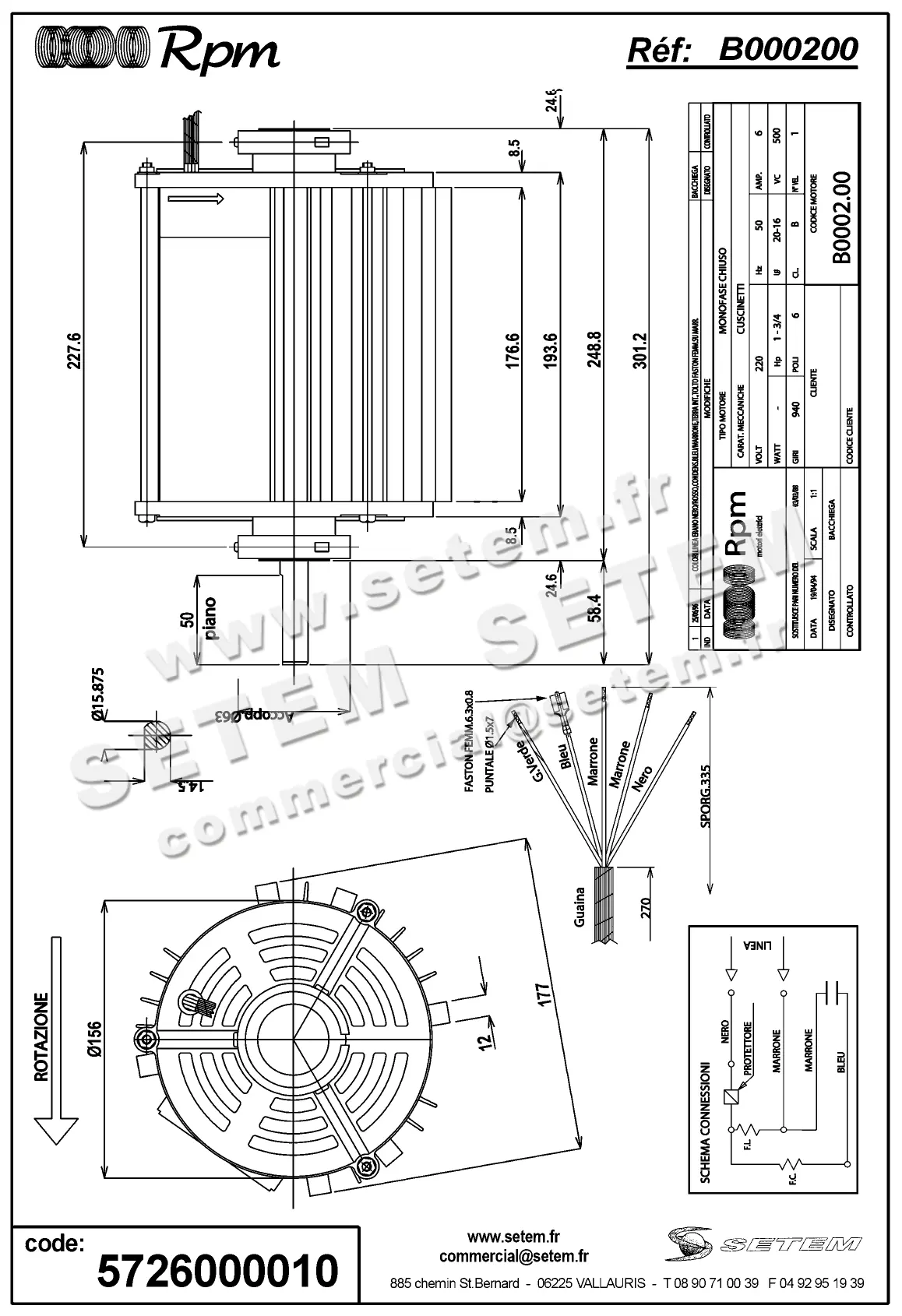 5726000010-MOTEUR RPM B000200 2