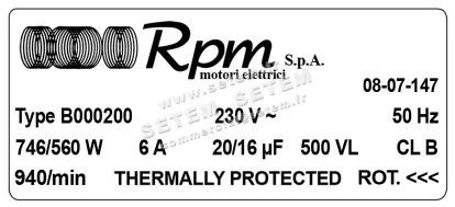 5726000010-MOTEUR RPM B000200 3