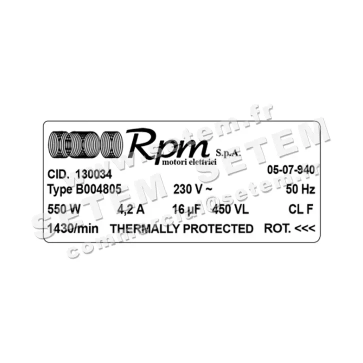 5726000021-MOTEUR RPM B004805 "130034" 3