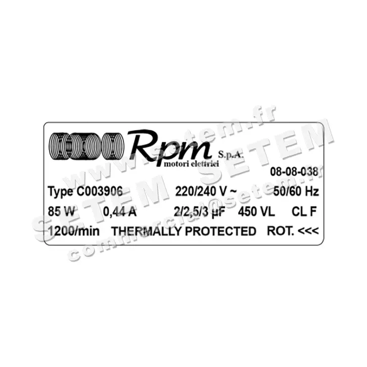 5726000037-MOTEUR RPM C003906 3