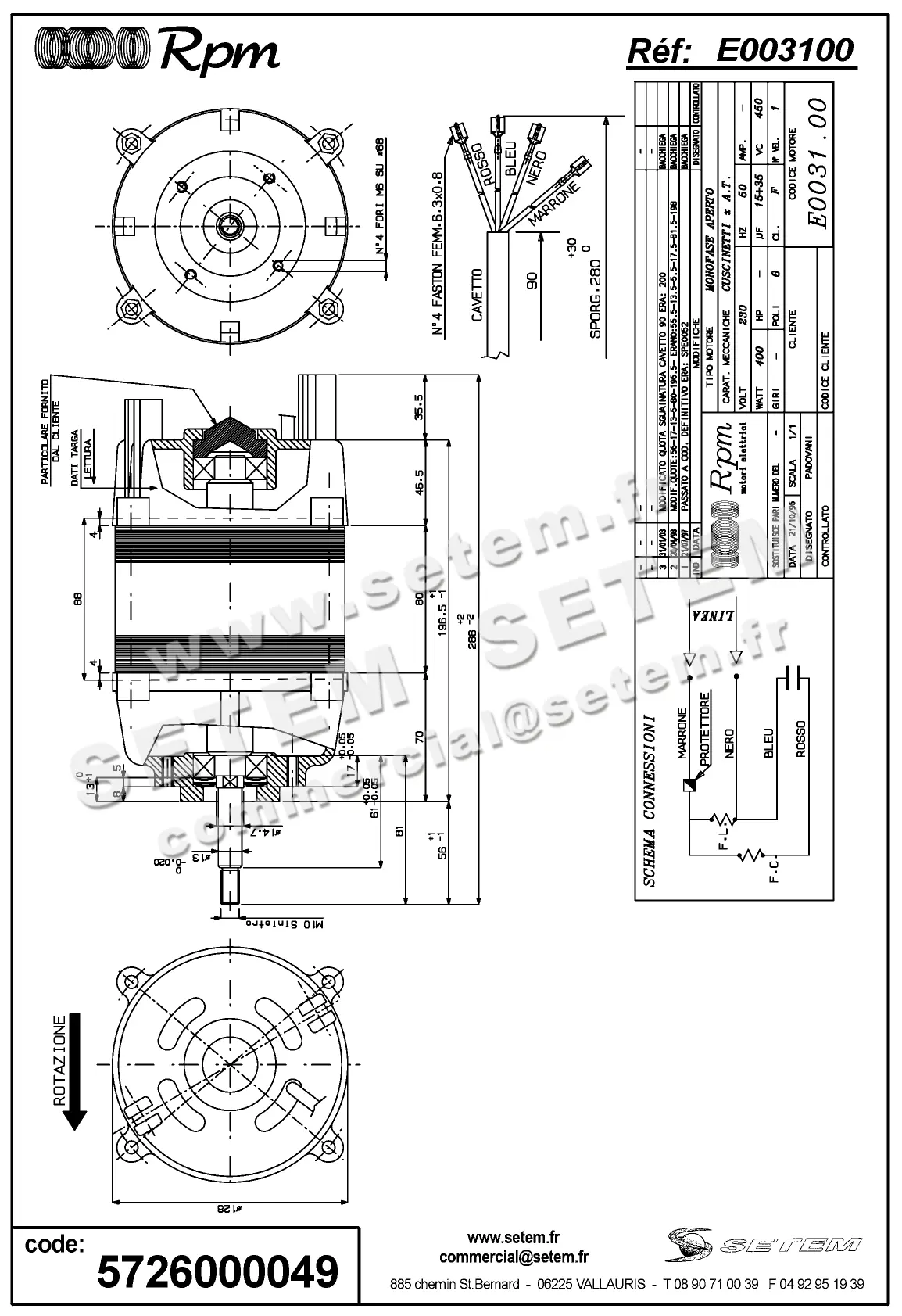 5726000049-MOTEUR RPM E003100