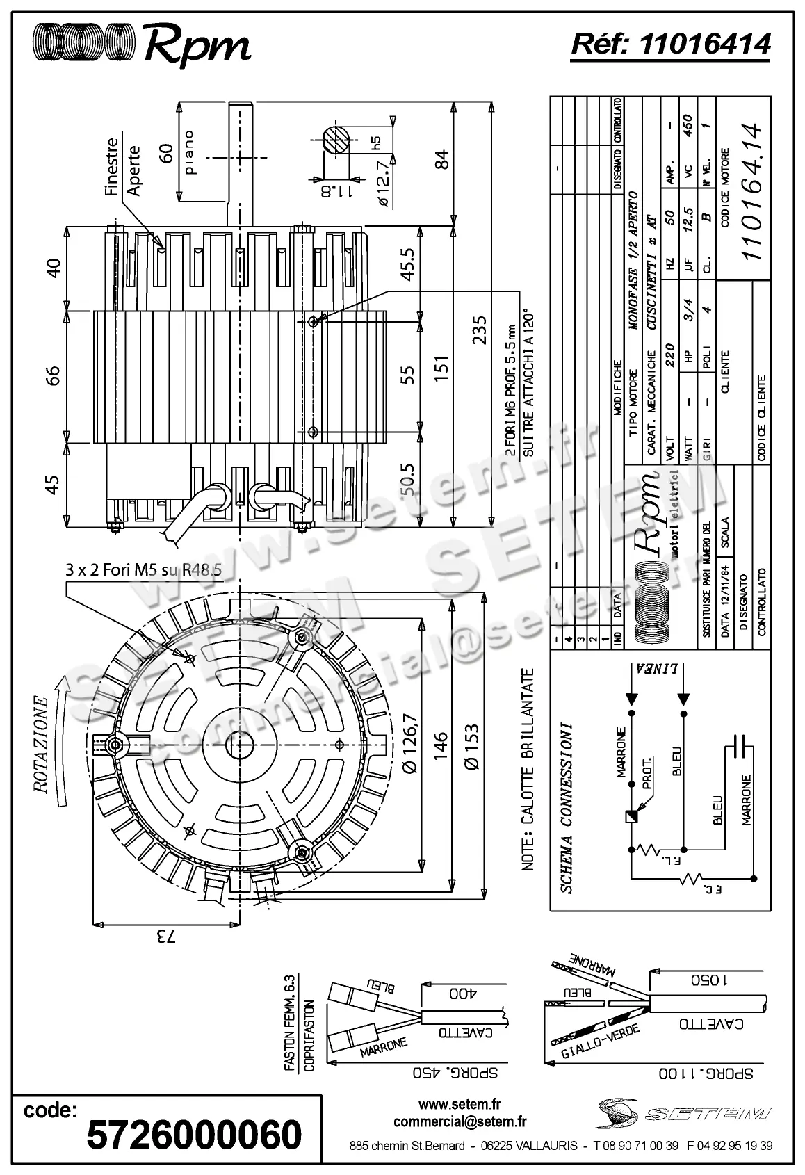 5726000060-MOTEUR RPM 11016414