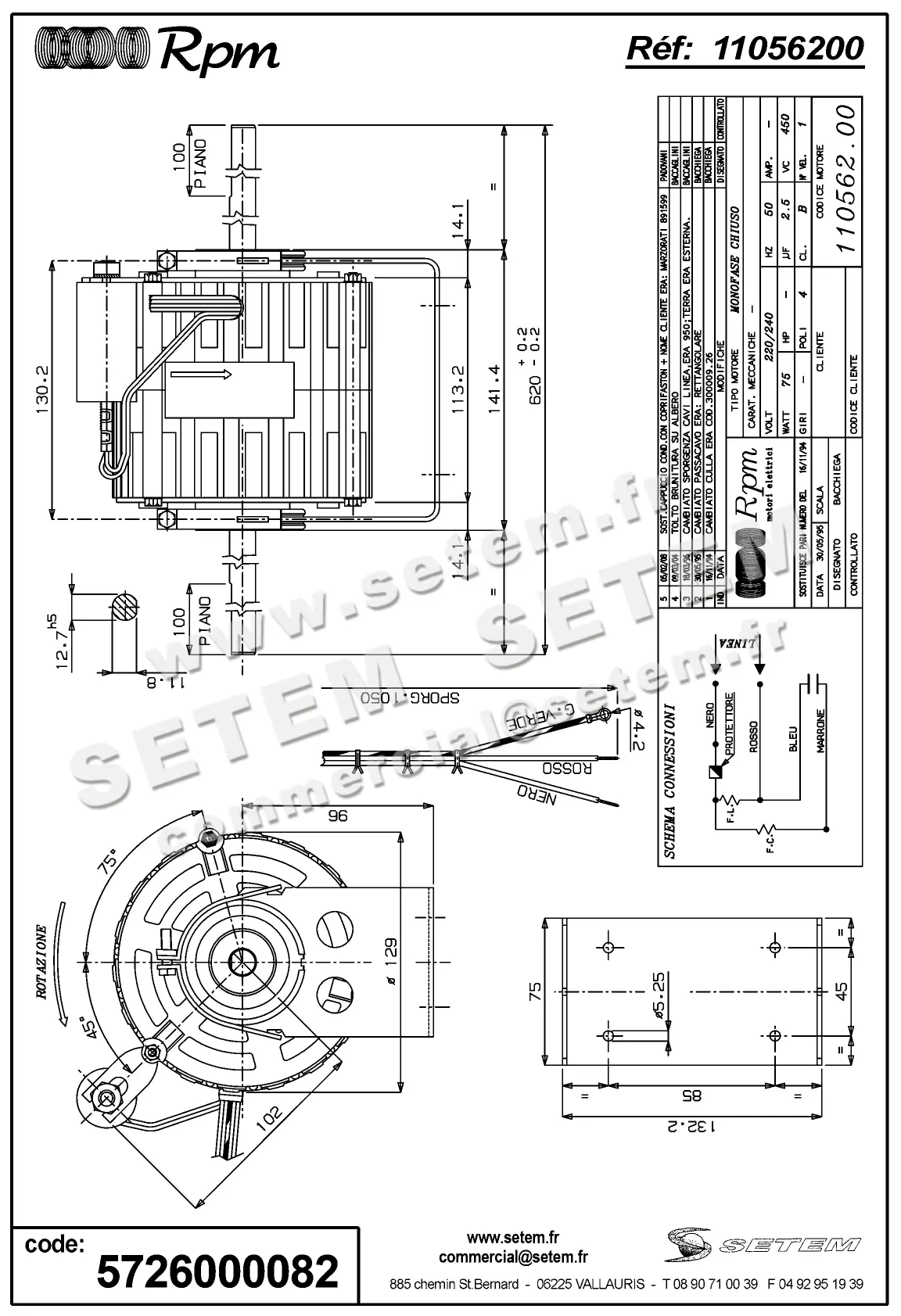 5726000082-MOTEUR RPM 11056200 2