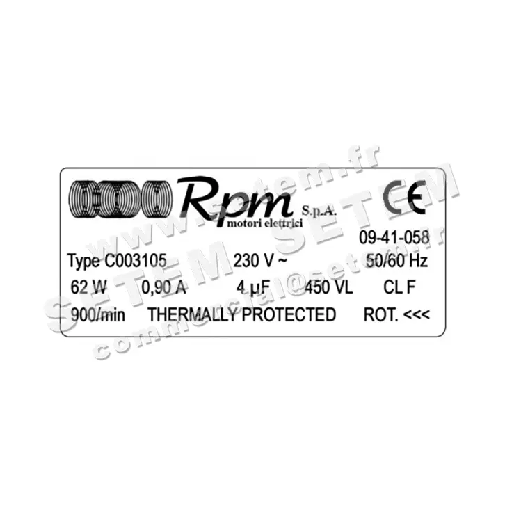 5726000084-MOTEUR RPM C003105 3