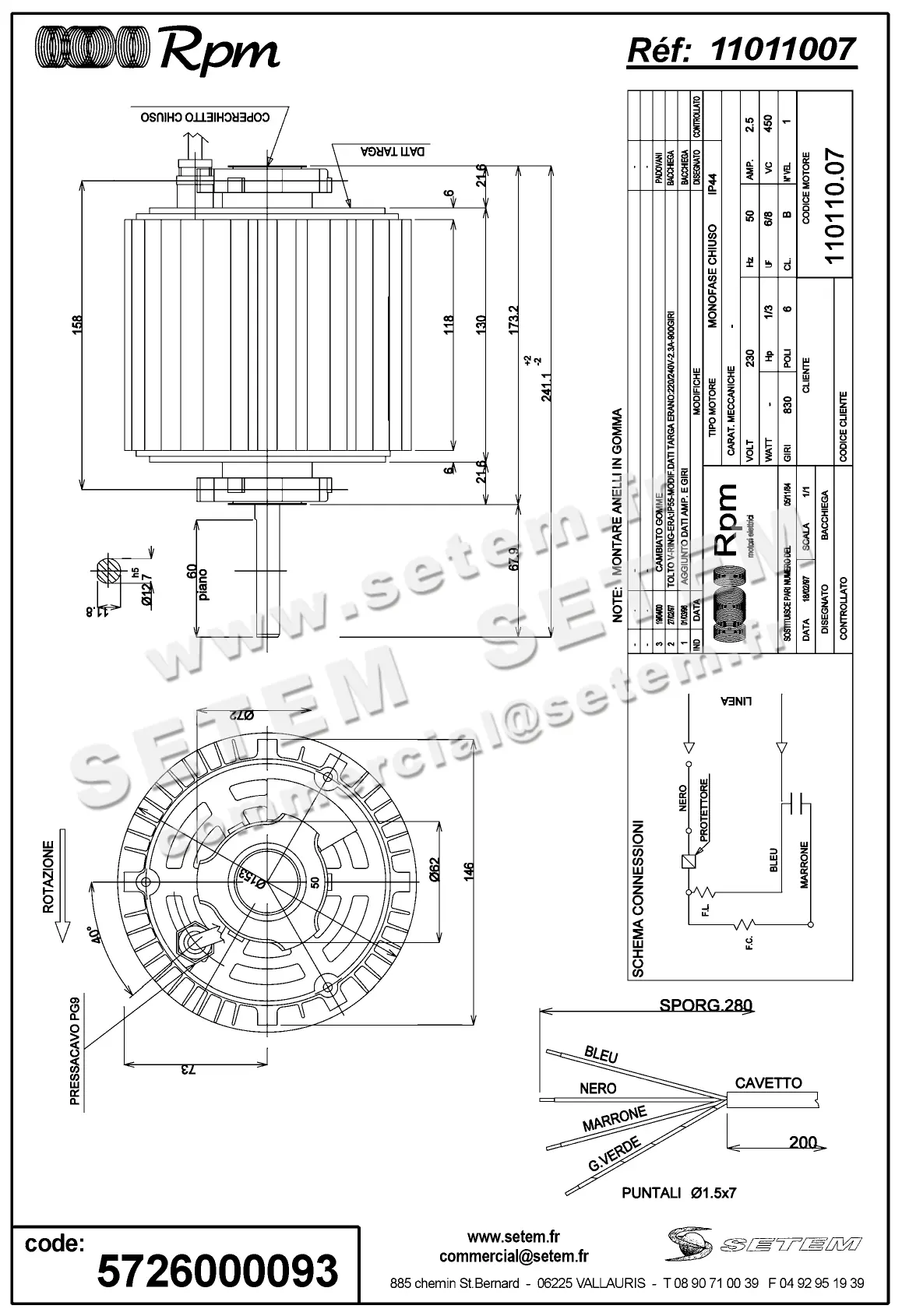 5726000093-MOTEUR RPM 11011007 2