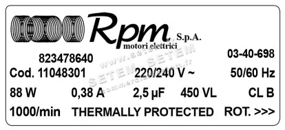 5726000117-MOTEUR RPM 11048301 "823478640" 3