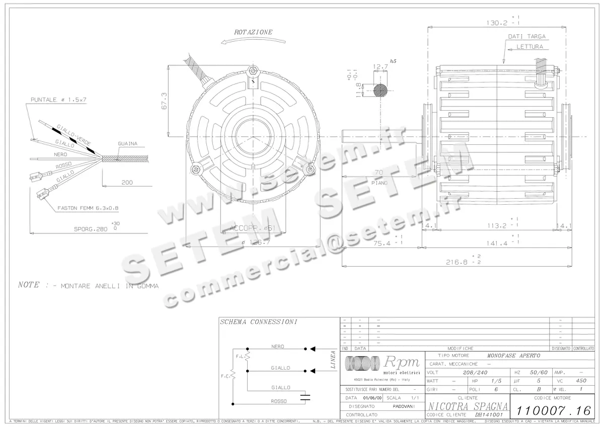 5726000136-MOTEUR RPM 11000716