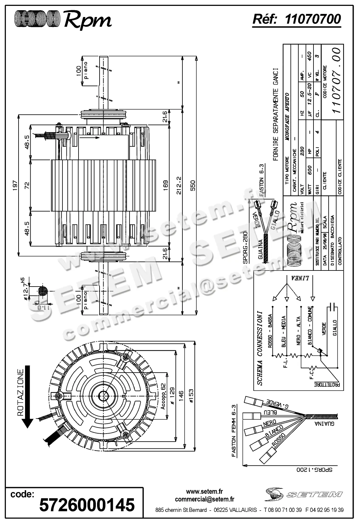 5726000145-MOTEUR RPM 11070700