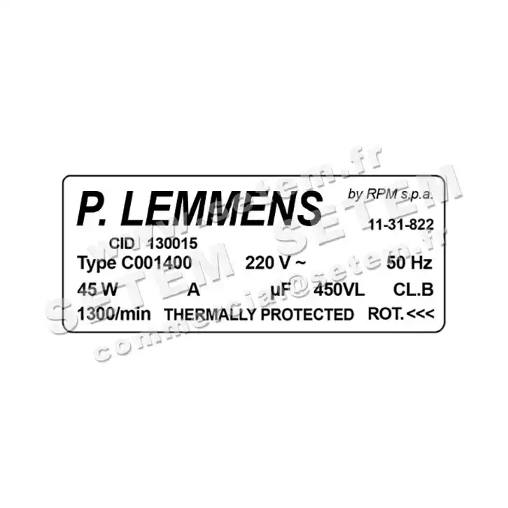 5726000161-MOTEUR RPM C001400 "130015" 3