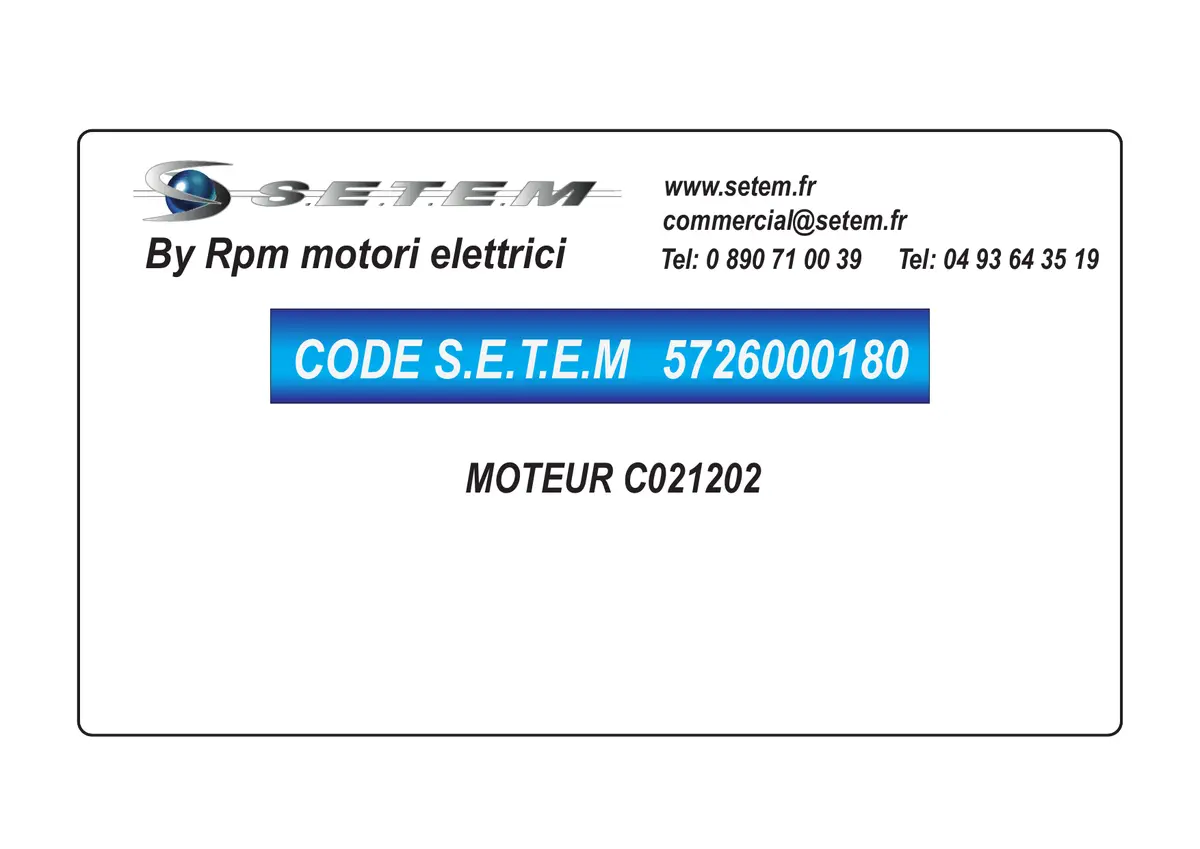 5726000180-MOTEUR RPM C021202 2