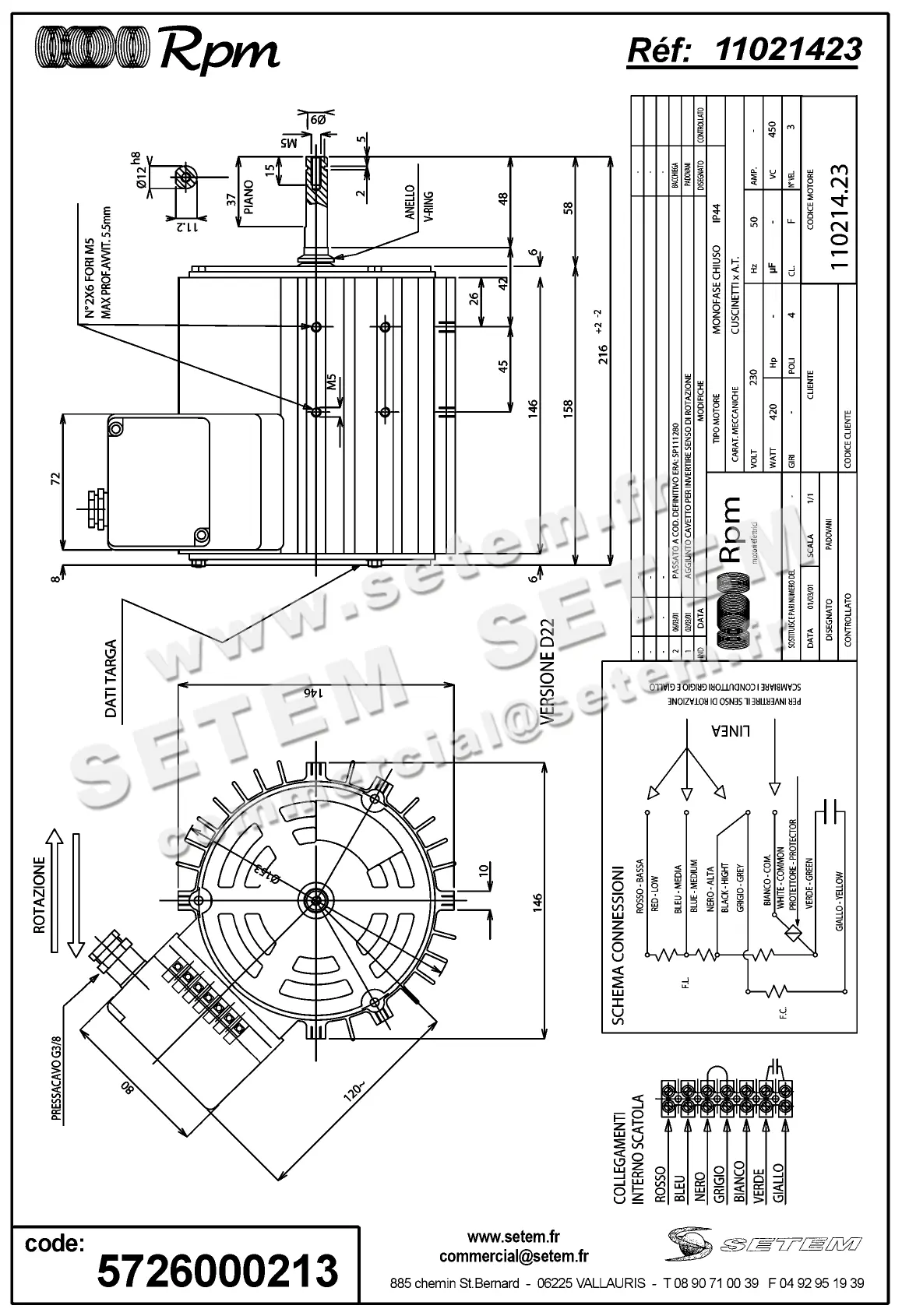 5726000213-MOTEUR RPM 11021423 2