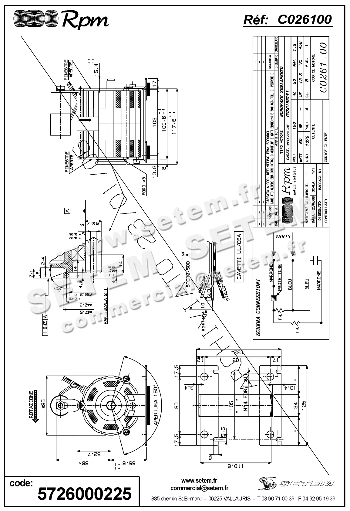 5726000225-MOTEUR RPM C026100