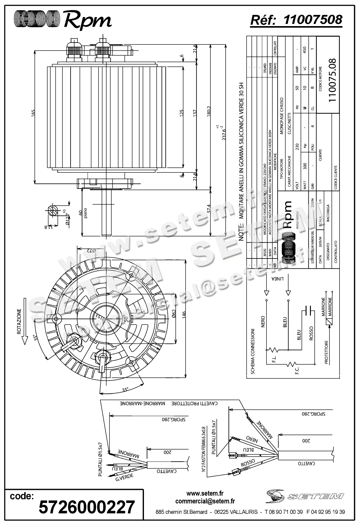 5726000227-MOTEUR RPM 11007508 2