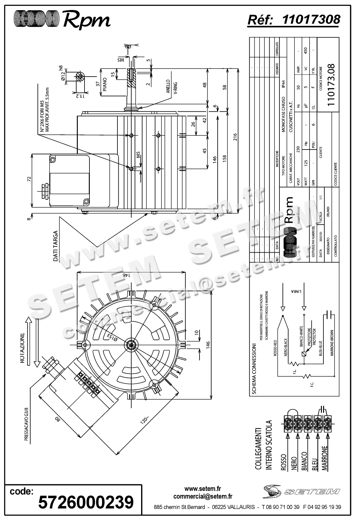 5726000239-MOTEUR RPM 11017308 2